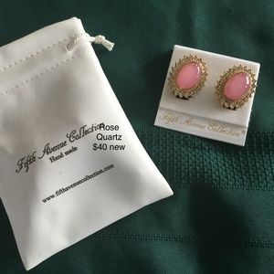 Rose Quartz Earrings